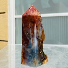 149g Natural Colourful Ocean Jasper Crystal Tower Mineral Specimen Healing picture
