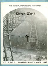 Stereo World Nov/Dec 1979 S.J. Dixon Crossing Niagara on Wire, Free Vision... picture