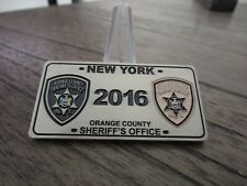 Orange County New York Sheriffs Office K9 Unit FBI SOG Challenge Coin #457G. picture