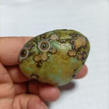 Rare China Inner Mongolia Gobi Eye Agate Stone ~100% Natural Designer  PFKL picture