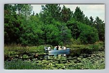 Waycross GA-Georgia, Tour Group Cruise By Boat, Antique, Vintage Postcard picture