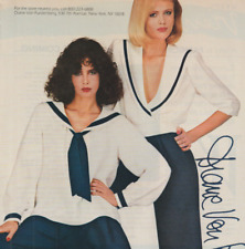 1982 Diane von Furstenberg Print Ad Poster Advertisement 8