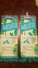 2  SUMMER SOL Hand/Kitchen Towels Floral Print-Mojito Recipe, NWT TASSELS  picture