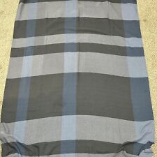 UNITED AIRLINES 44 in. x 60 in. Lightweight Blue Plaid 1st Class Blanket picture