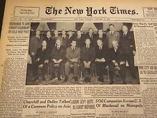 1953 JANUARY 13 NEW YORK TIMES - OFFICIAL FAMILY PHOTO - NT 4265 picture