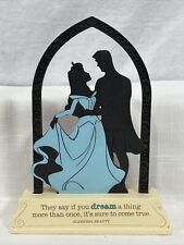 Hallmark Disney Sleepy Beauty & Prince They Say If You Dream... 2 Sided Statue picture