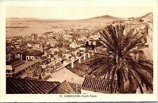 Gibraltar North Town WB Postcard VTG UNP Unused Vintage Aerial View picture