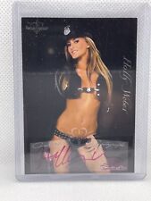 2005 Benchwarmer Holly Weber Signature Series Autograph (Pink Ink) picture