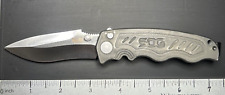 SOG Zoom Mini Assisted Open Pocketknife Plunge Lock Plain Edge Blade Great USED picture