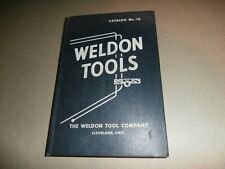 Vintage 1951 Weldon Tools Catalog #10 Fidelity Supply Co Harrisburg PA picture