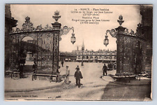 Vintage Postcard NANCY. - Place StanisiasGrilles en fer forgé, par Jean Lamour picture