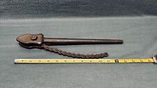Vintage J.H. Williams Vulcan No 10 Chain Wrench 1/8”-3/4” Pipe picture