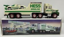 Vintage 1988 Hess Toy Truck and Racer Race Car (Read Description) picture