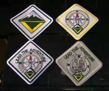 Official BSA Venturing Program: All 4 Rank Patch Set picture