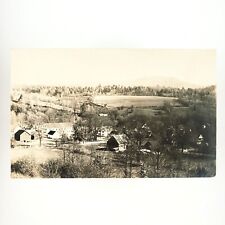 Grafton Village Vermont RPPC Postcard 1920s Aerial Building Real Photo A2959 picture