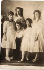 PC RUSSIAN ROYALTY ROMANOV IMPERIAL CHILDREN (a48454) picture