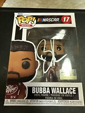 BUBBA WALLACE NASCAR Funko Pop. JSA picture