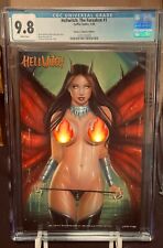HELLWITCH: THE FORSAKEN #1 RISQUE & SLIPPERY EDITION CGC 9.8 LTD TO 150  picture