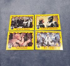 LOOSE TRADING CARD LOT - ROBOCOP 2 - 4 DIFFERENT CARDS - 1990 - TOPPS picture