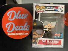 Funko POP Retro Toys: G.I. Joe - SGT. Slaughter #113 NRFB NEW in protector picture