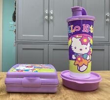 Tupperware Hello Kitty Lunch Sets-Several Choices-NEW-SHIPPING INCLUDED picture