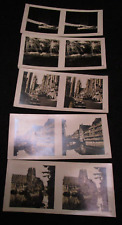 * 5 Stereo View 3D German Pre-WW2 1936 Raumbild Verlag Photos WWII picture