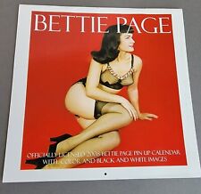 SEXY BETTIE PAGE  10x10 2008 PIN-UP Wall Calendar  Betty Page Great Condition picture