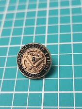 Vtg Carolina Power And Light Company 3 Years Screw Back Gold Tone Lapel Pin  picture
