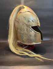 16 guage Medieval LOTR Elven Helmet -Knight SCA Larp Armour Lord Of The Ring Co picture