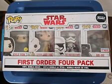 FUNKO POP STAR WARS COSTCO FIRST ORDER 4 Pack KYLO EXCLUSIVE Glows In The Dark  picture