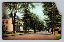 Elizabeth NJ-New Jersey, Madison Avenue, Scenic View, c1909 Vintage Postcard picture