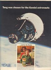 Tang 1966  Magazine Ad   Astronauts  The Ryans    picture