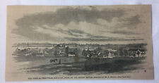 1862 magazine engraving~ TOWN OF PERRYVILLE, KENTUCKY picture