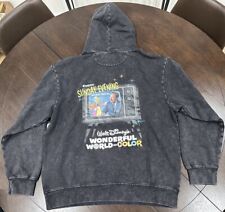 Walt Disney’s Wonderful World of Color 100 Years Eras Hoodie Jacket Size XL NWT picture