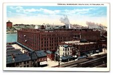 Antique 1920s- Terminal Warehouse - Pittsburgh, Pennsylvania Postcard (UnPosted) picture
