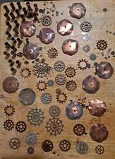 Vintage Lot of Copper Steam Punk Gears picture