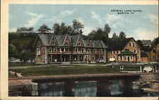 Barton Vermont VT Crystal Lake Hotel c1910 Vintage Postcard picture