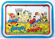 1960s Vintage Humpty Dumpty Kids Child Lap TV Dinner Tray w/Legs Nursery Rhymes picture
