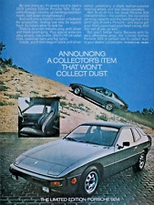 1978 LE  Porsche 924 Vintage Regional  Won't Collect Dust Original Print Ad picture