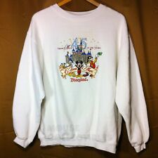 Disneyland Embroidered Sweatshirt 45th Sleeping Beauty Castle Mickey Disney L picture