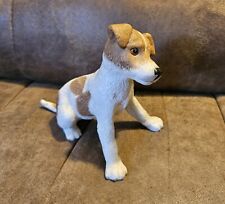 Lenox Jack Russell Terrier Dog Figurine 2003 Bisque Matte  Tan & White picture