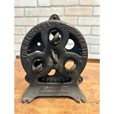 NEW ERA ROPE MAKING MACHINE 4-HOOK 1911 PATENT MINNEAPOLIS VTG OLD ANTIQUE TOOL picture