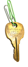 Vintage NATIONAL LOCK Rockford ILL it will last for years to come picture