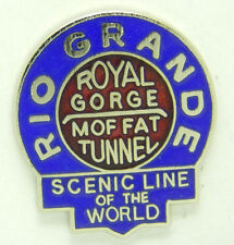 Railroad Hat-Lapel Pin/Tac -Rio Grande Royal Gorge Moffat Tunnel (DRGW)#1603-NEW picture