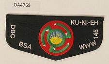 Boy Scout OA 145 Ku-Ni-Eh Lodge Black Flap picture
