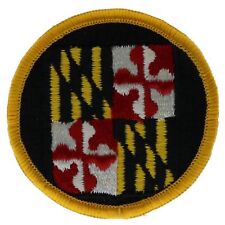 Maryland National Guard Army 2 1/2 inch Patch HF0082803 F2D21L picture