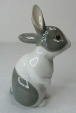 NAO Handcrafted Porcelain Patches Bunny Rabbit Figurine 2004 4-1/2