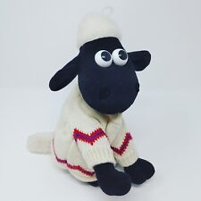 Vintage Wallace and Gromit Shaun The Sheep Plush 1989 Jumper Sweater picture