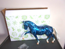 BREYER SR SPECIAL RUN 2023 VAIL GLOSSY BLUE FILIGREE TOTILAS WEB SPECIAL HORSE picture