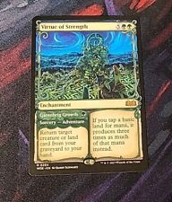 MTG Wilds of Eldraine - Virtue of Strength - Mythic 0284 - Showcase  picture